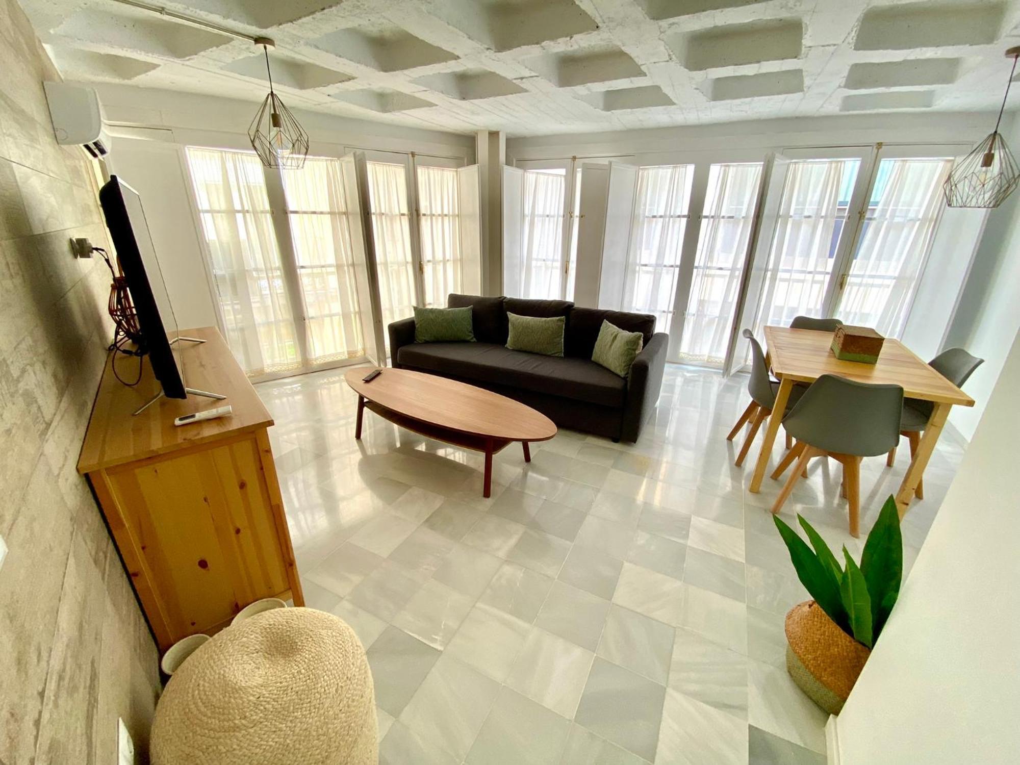 Apartamento 4Pax En Pleno Centro Plaza Salvador 塞维利亚 外观 照片
